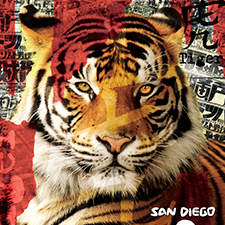 Grunge Tiger