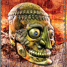 Tibetan Skull Bowl